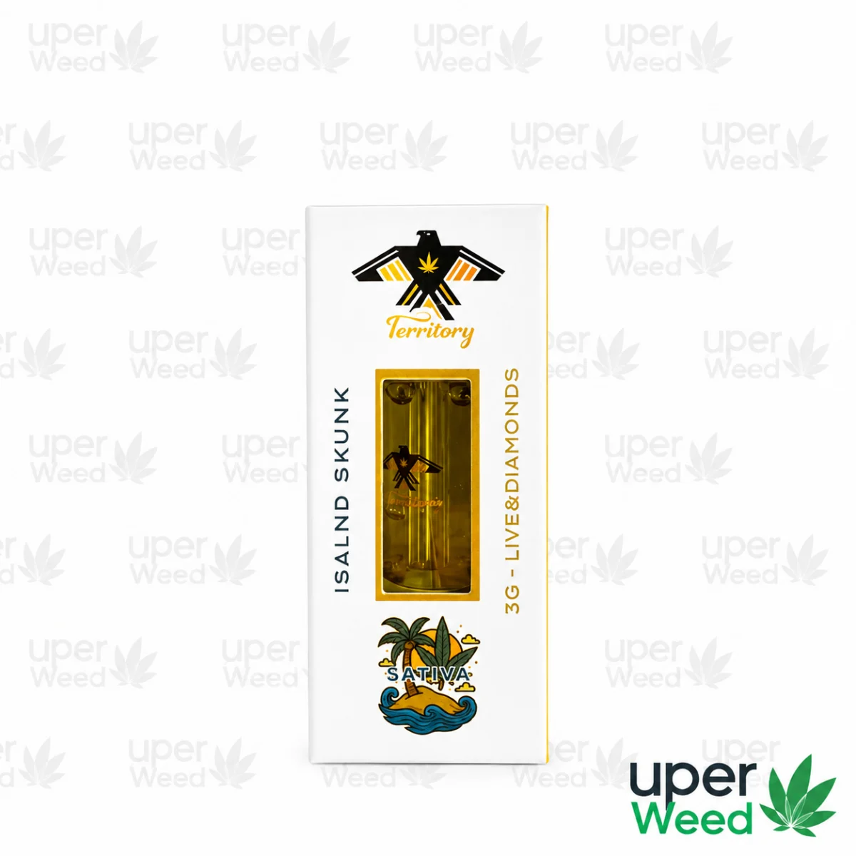Territory 3G Cartridges | Live Diamonds Island Skunk Sativa